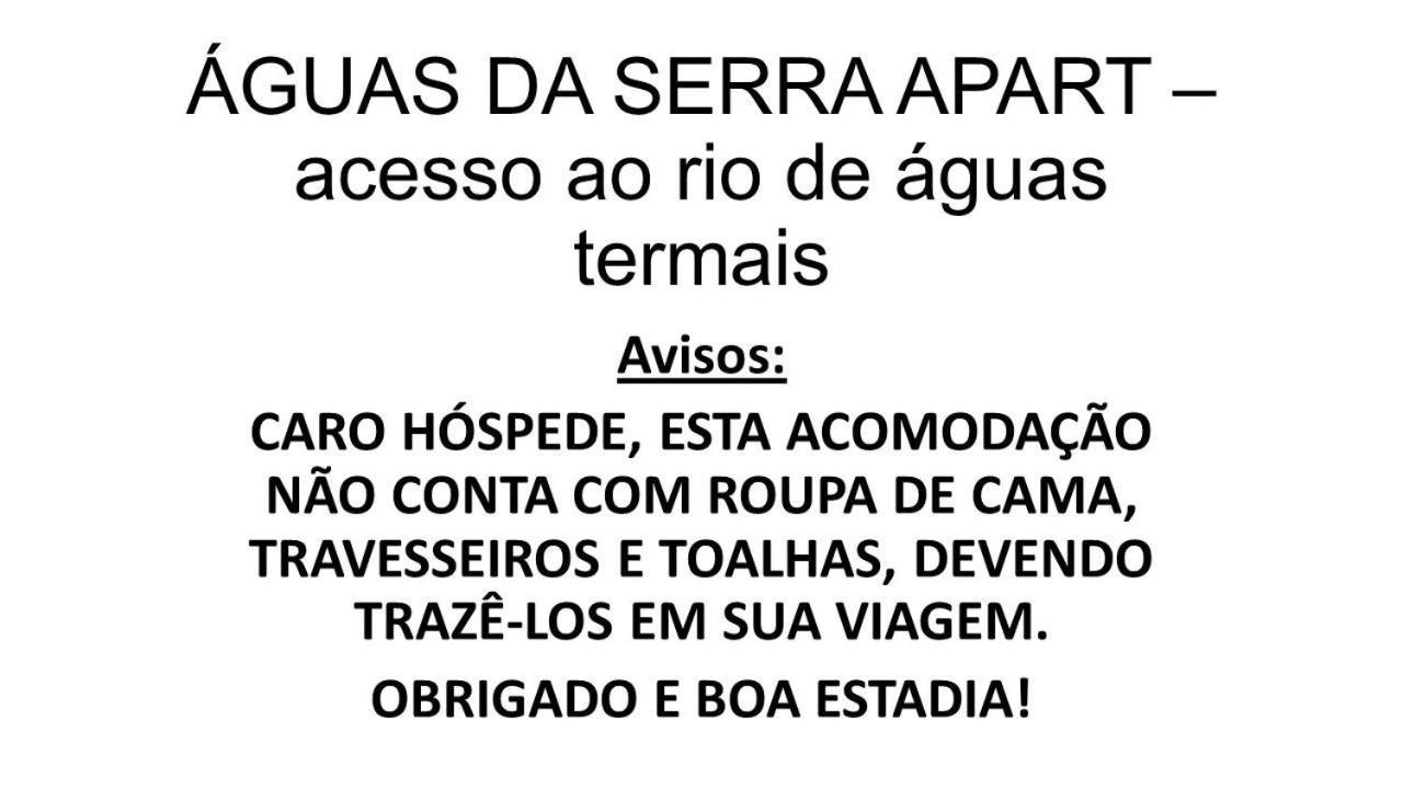 Águas da Serra Apart - acesso ao rio de águas termais Rio Quente Exterior foto